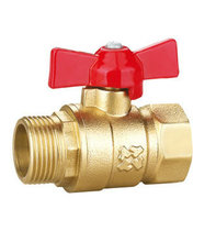 Rigg 109 internal and external teeth butterfly handle ball valve thread ball valve thread ball valve 4 points 6 points DN15 DN20