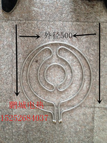 Stainless steel dry heating tube air heating tube round heating tube non-standard customization