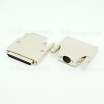 Yunteng V68M-ASFF SCSI68P special screw type zinc alloy shell 68pin0 8mm pressure wire male