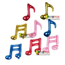 Birthday party 100-day kindergarten celebration decoration aluminum film balloon -- 8 minutes and 16 notes