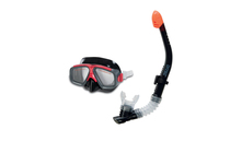 INTEX cool adult waterproof swimming mask combined diving mirror breathing tube composition