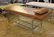 Stainless steel massage bed bath center bathroom back bed bath sauna waterproof xipi bath bed physiotherapy bed
