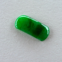 Myanmar natural A cargo jade green saddle ring inlay insets Jieyang labor supply boutique 0514
