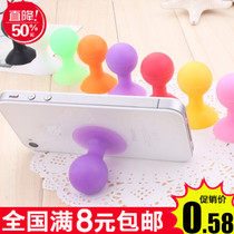 Full 9 9 Octopus suction cup spherical bracket iPhone Silicone mobile phone bracket Flat bracket Mobile phone holder