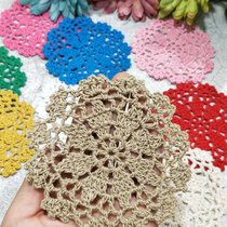  DIY handmade cotton hollow lace line weaving hook needle flower hook European-style decorative meal coaster shooting props