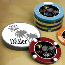 JB114 Ceramic hands chip is set to be Texas poker