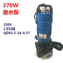 370W0 37KW submersible pump agricultural drainage irrigation and watering land washing car Pond underground pumping booster pump single-phase 220V