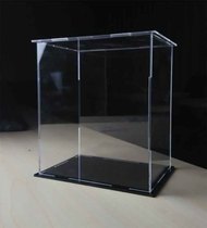  High transparent acrylic hand-made model assembled display box customization Gundam car building blocks dust cover customization