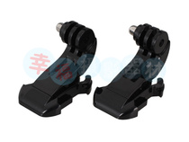 Suitable for GoPro Hero 8 7 6 5 4 accessories J-shaped seat chest strap helmet base quick dial insert movable base