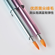 High quality lipstick brush lip color brush lipstick brush portable telescopic lip brush makeup brush