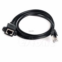 1.5m Internet LAN RJ45 Male to Female Extension Cord Cable Z