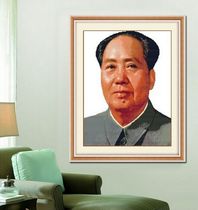 Diamond painting full diamond living room diamond embroidery new diamond cross stitch round diamond full diamond Mao Chairman Mao Zedong masonry painting
