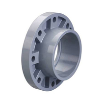Shanghai Youli Yandang CPVC flange pipe fittings 75mm DN65 CPVC Looper flange acid and alkali resistance