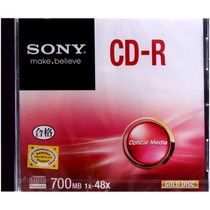 sony CD-R single-chip box blank burning disc music cd MP3 sony cd burning disc