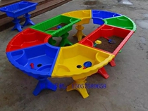 Sand table Childrens sand table Plastic water play beach toys Sand table Play sand toys Hourglass space sand clay table