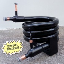 High performance tubular heat exchanger Air energy heat pump water heater 0 75 hp casing heat exchanger spot