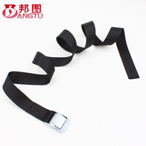Press buckle nylon strap tensioner for convenient binding and fixing belt cargo binding Belt transportation fixing strap 2 5