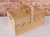 Japanese straight hair natural wood jewelry box gem box jewellery box Japanese made pure handmade