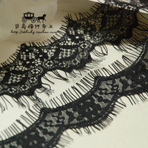 Tajima home new cm about one eyelash wave lace clothing wide 5CM black dress lace accessories