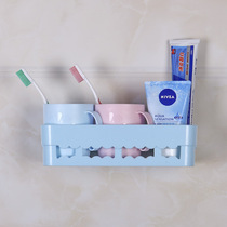 Punch-free toilet shelf Wall toilet bathroom wash table supplies storage rack kitchen toilet storage rack