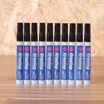 10 white board pens erasable write ink capacity large children Color black red blue drawing board pen water-based blackboard pen office