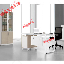 Boss Desk Brief Modern Office Furniture Supervisor Table Large Class Bench Single Table And Chairs Manager Table