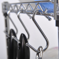 Japans stainless steel S adhesive hook kitchenware adhesive hook 5 Pack multi metal S HOOK bathroom crossbar indoor and outdoor adhesive hook