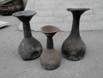 Tan-made wine pot hot pot antiques miscellaneous antique old tin instrument physical specimens