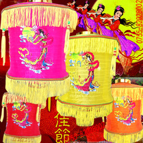 Mid-Autumn Lantern Change Palace Hotel Decorated Change Palace Lantern Cylindrical Mid-Autumn Lantern Steel Silk Clothing Lantern