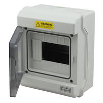 Waterproof power distribution box Outdoor 6-circuit plastic switch box Control box Power distribution box Air switch box