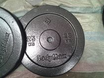 26mm small hole paint barbell dumbbell piece 25kg 20kg 15kg 10kg 5kg Fitness barbell piece Household