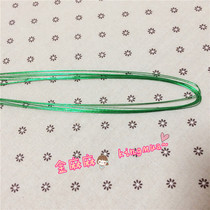 (Accessories) Hand DIY tool flower leaf vein No. 24 green thin wire a length of 80cm