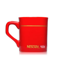 Nescafe coffee cup Classic red cup American Phnom Penh gold line advertising cup limited collection