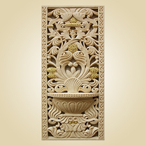 Artificial sandstone screen decoration cultural fossil relief hollow three-dimensional porch custom sandstone background wall cornucopia