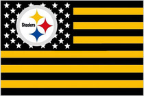 Pittsburgh Steelers Pittsburgh Steelers Star Strip US Flag