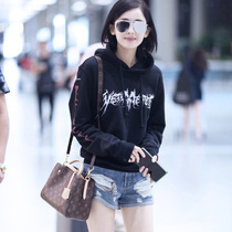 Large size sweater 2021 new womens autumn style Hong Kong tide brand Guli Nazha with the same long-sleeved loose Korean jacket