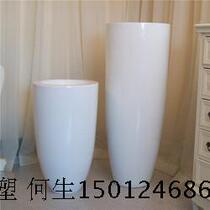 Hot selling glass fiber reinforced plastic white combination flowerpot sculpture hotel home high grade flowerpot ornaments resin landscape flowerpot
