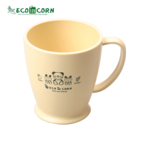 South Korean imported childrens water glass corn starch toddler handlebar cup with handle environmentally-friendly cutlery anti-fall drinking water cup
