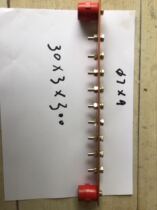 30×3×300 machine room grounding copper bus bus copper row grounding bus 30×4 40×4 30×5