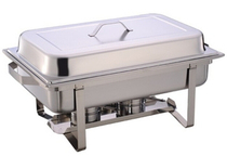 Rectangular stainless steel buffet furnace Buffy furnace Heating insulation furnace Open cover breakfast furnace All-steel electric heating meal furnace