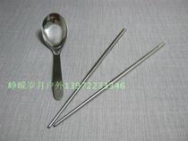 Chopsticks spoon double insulation bowl stainless steel tableware exquisite and durable good gift for friends