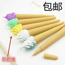 New ice cream ice cream gel pen creative cute ice cream modeling student water pen children gift