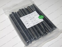 Single row round hole row female row pin row pin female seat spacing 2 54MM 1*40p socket environmental protection inner gold outer tin