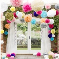 Wedding decoration supplies wedding room decoration flower New House decoration holiday birthday party decoration flower paper flower ball