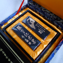 Zhang Daqian commemorative oil smoke ink (old Hu Kaiwen Hui ink gift box Ink ink stick ink stick)