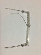 Door-type xenon strobe lamp tube 6194 high vacuum process to make high power