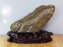 Shuichong Kishi Guangxi Dahua color jade original stone ornamental stone ornamental stone ornamental lotus frog