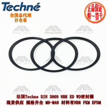 France DIN 3869 NBR Techne Joint washer ED WD Sealing ring Gasket ring M8~48