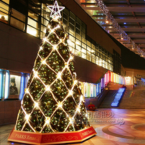 Christmas supplies decoration large Christmas tree hardcover 6 m frame Christmas tree package encryption Christmas decoration