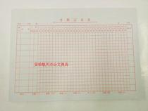 Attendance form 26 This financial supplies staff attendance form 265mmX190mm
